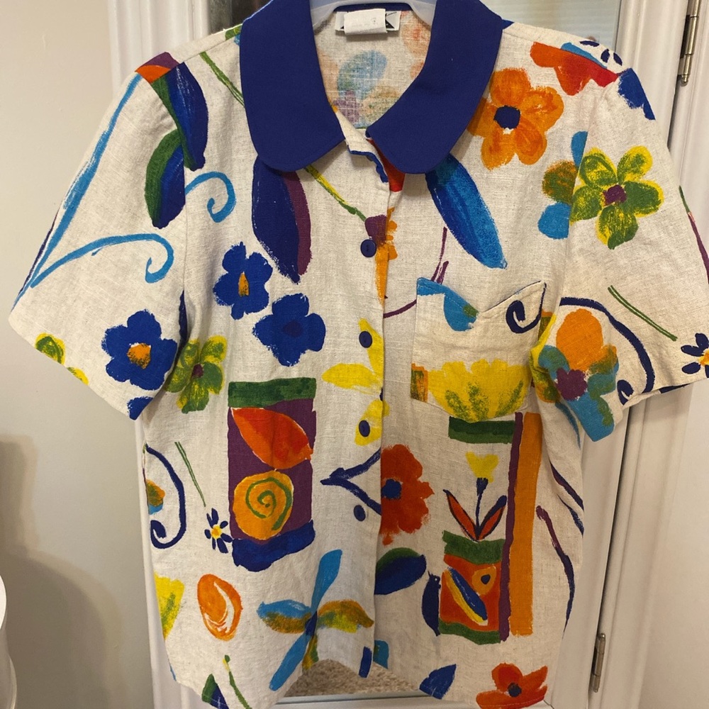 vintage women’s button up